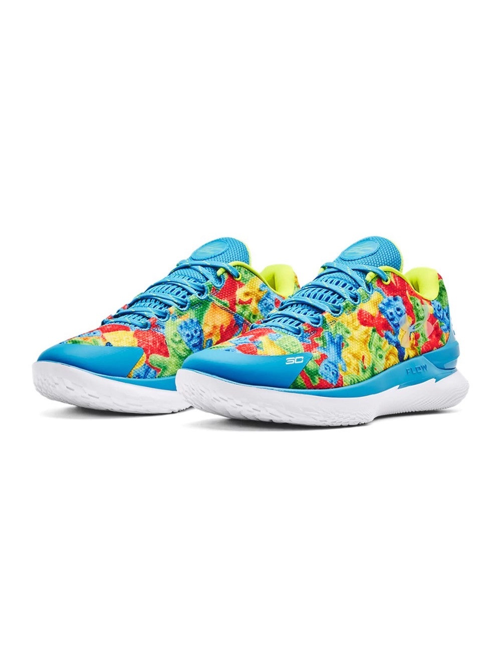 Under Armour Curry 1 Low FloTro Sour Patch Kids 3025633 300 Basketball M10 W11.5